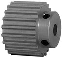 20-5M15-6A3 Powerhouse® HTD Timing Pulley, 2 Teeth, 5M Pitch, 1/4 in Bore