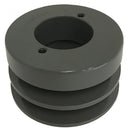 2AK32H Light Duty V-Belt Sheave, 2 Grooves, 3.25 in OD, H Bushing