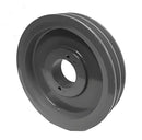 2AK56H Light Duty V-Belt Sheave, 2 Grooves, 5.45 in OD, H Bushing