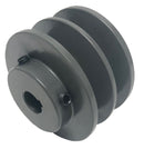2BK140x1-3/16 Light Duty V-Belt Sheave, 2 Grooves, 13.75 in OD, 1-3/16 in Bore