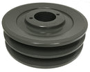 2BK60H Light Duty V-Belt Sheave, 2 Grooves, 5.75 in OD, H Bushing