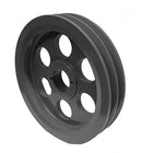 2BK70H Light Duty V-Belt Sheave, 2 Grooves, 6.75 in OD, H Bushing