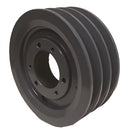 3B380E V-Belt Sheave, 3 Grooves, AB Section, 38.35 in OD, E Bushing