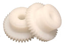 24T20P20-6P3 Gear, 24 Teeth, 2 DP, 2 Degree PA, Acetal