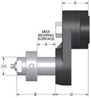 Brewer GSM-3/4-10 Base Mount Universal Drive Tensioner — view 2