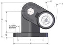 Brewer RSM Adjustable Angle Mount Universal Drive Tensioner