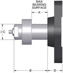 Brewer GL Flange Mount Universal Drive Tensioner — view 2