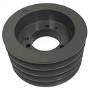 4C130E V-Belt Sheave, 4 Grooves, C Section, 13.4 in OD, E Bushing