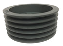 5B64SK V-Belt Sheave, 5 Grooves, AB Section, 6.75 in OD, SK Bushing