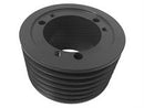 63V500SK V-Belt Sheave, 6 Grooves, 3V Section, 5 in OD, SK Bushing