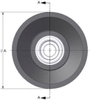 Brewer 1AU4B V-Belt Idler Pulley