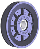 Brewer BV4002 V-Belt Idler Pulley — view 3