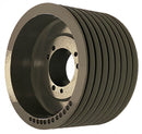 88V2000M V-Belt Sheave, 8 Grooves, 8V Section, 2 in OD, M Bushing