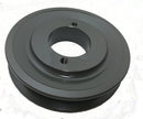 BK47H Light Duty V-Belt Sheave, 1 Groove, 4.45 in OD, H Bushing
