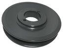 BK57H Light Duty V-Belt Sheave, 1 Groove, 5.45 in OD, H Bushing