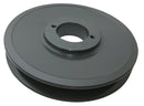 BK65H Light Duty V-Belt Sheave, 1 Groove, 6.25 in OD, H Bushing