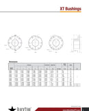 BlackStar XT Bushing Spec Sheet