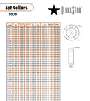 BlackStar Solid Collar Spec Sheet