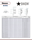 BlackStar Sheave Spec Sheet