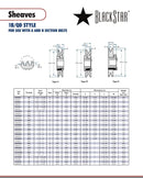 BlackStar Sheave Spec Sheet