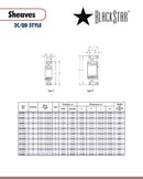 BlackStar Sheave Spec Sheet