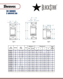 BlackStar 3-3V1400SK Spec Sheet