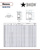 BlackStar Sheave Spec Sheet
