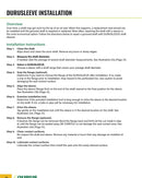 Durusleeve installation procedure