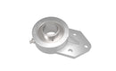 Mariner 3-Bolt Flange Bracket 25mm Bore Wide Inner Ring Eccentric Collar Stainless Steel
