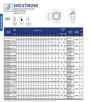 Mariner SHCSTM Dimensional Drawing and Specifications