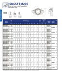 Mariner SNCSFTM Dimensional Drawing and Specifications
