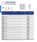 Mariner SUESFM Dimensional Drawing and Specifications