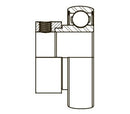 Turner SA204 12N Bearing Insert