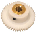 140T80P20-6P3 Gear, 14 Teeth, 8 DP, 2 Degree PA, Acetal