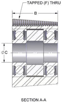 Brewer 1615-B Idler Bushing — Tapered Ball Bearing — view 2