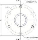 Brewer SH-F Idler Bushing — Q.D. Needle Bearing