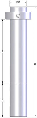 Brewer NO4 Idler Shaft — view 2