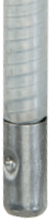 Conveyor Belt Hinge Pin - Nylon - Armored Steel Cable Heavy Duty, 18" Length (Single Pin) - MATO - Texas Belting and Supply