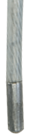 Conveyor Belt Hinge Pin - Nylon - Covered Steel Pin, .156" Wire Diameter (100 ft Coil) - MATO - Texas Belting and Supply