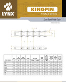 Lynx Connecting Pin specifications