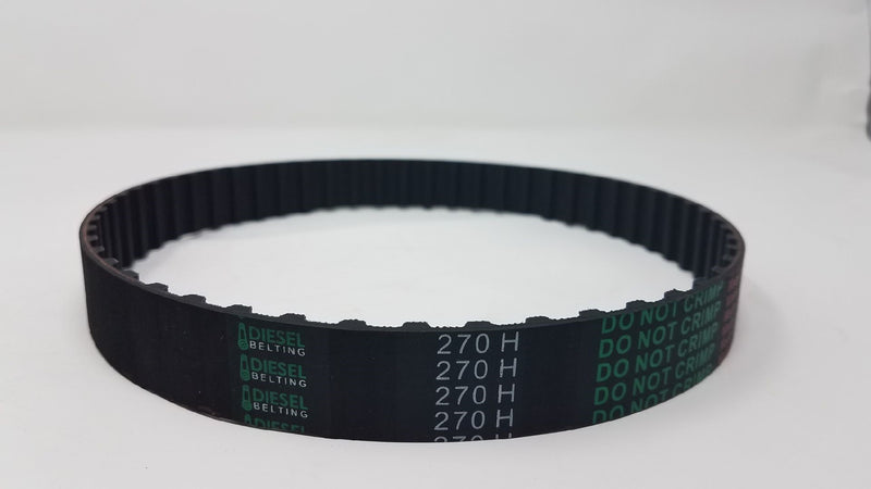 270H150 Timing Belt 0.5in Pitch, 1.5in Wide, 27in Pitch Length, 54 Teeth