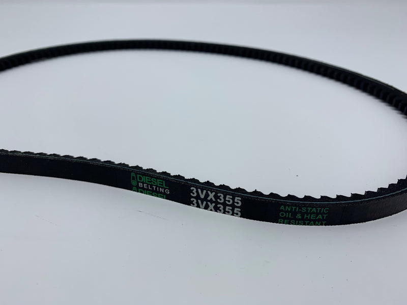 3VX355 Cogged V-Belt 3/8 x 35.5in Outside Circumference