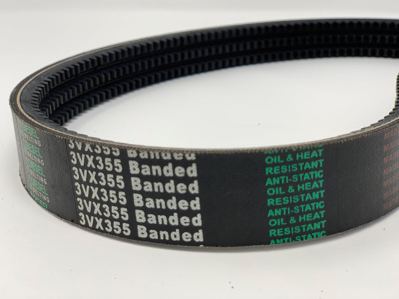 3/3VX355 Banded Cogged V-Belt 1.2 x 35.5in Outside Circumference
