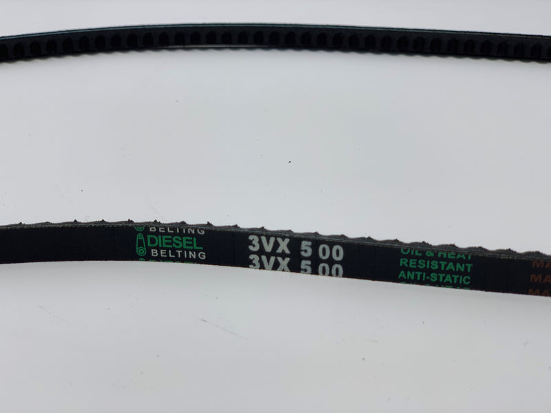 3VX500 Cogged V-Belt 3/8 x 50in Outside Circumference