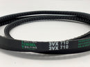 3VX710 Cogged V-Belt 3/8 x 71in Outside Circumference