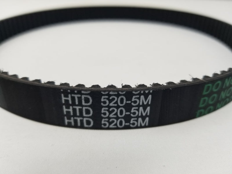 520-5M-25 Timing Belt 5mm Pitch, 25mm Wide, 520mm Pitch Length, 104 Teeth