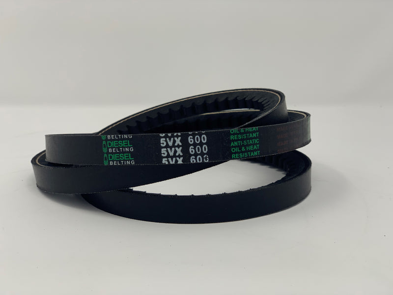 5VX600 Cogged V-Belt 5/8 x 60in Outside Circumference