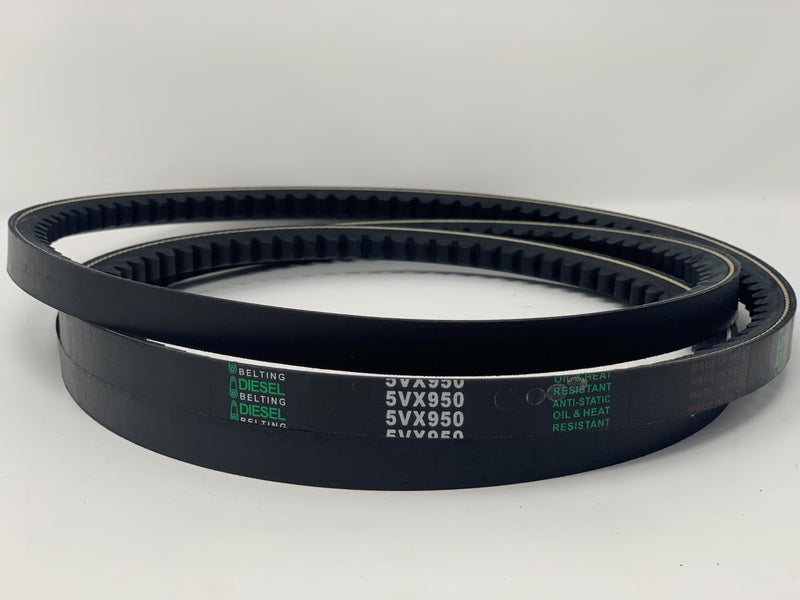 5VX950 Cogged V-Belt 5/8 x 95in Outside Circumference