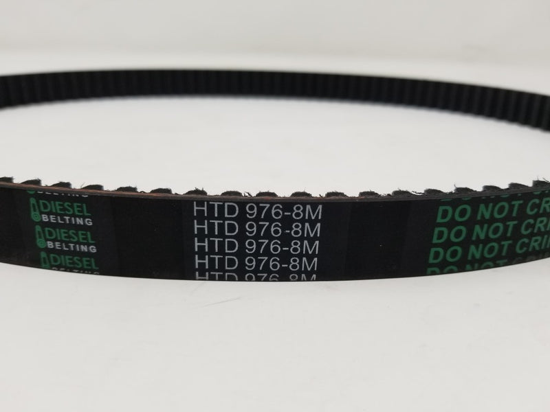 976-8M-30 Timing Belt 8mm Pitch, 30mm Wide, 976mm Pitch Length, 122 Teeth