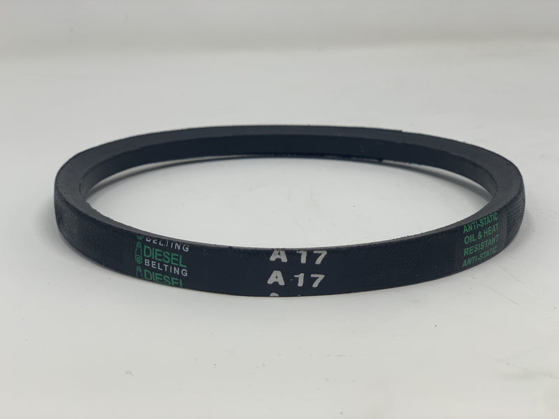 A17 V-Belt 1/2" x 19" Outside Circumference Classic Wrapped Diesel Belting